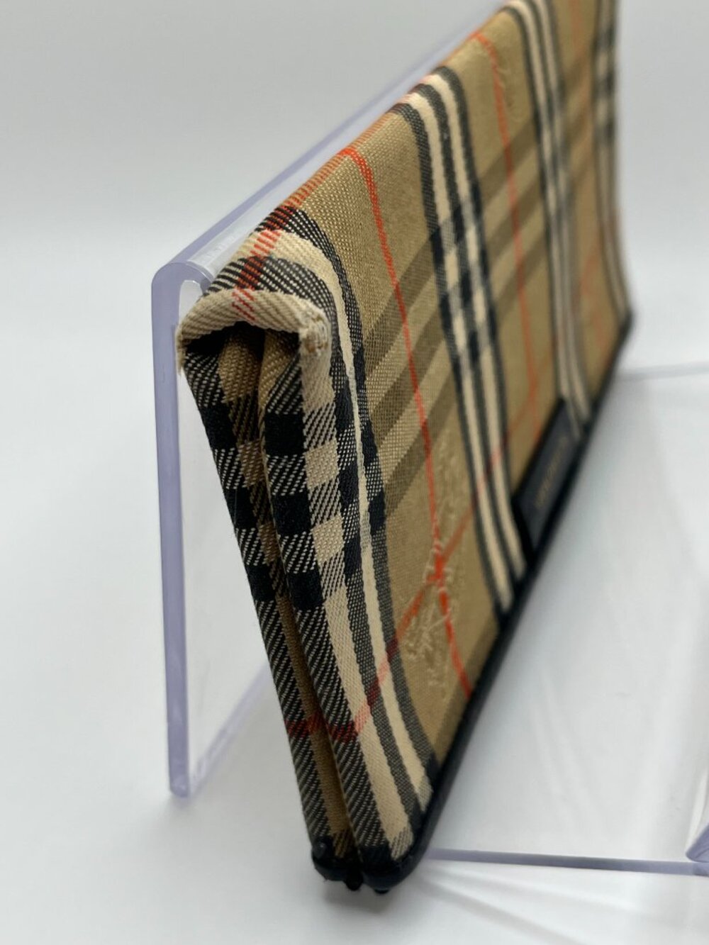 Burberry Haymarket Check Zippered Pouch - Picture 7 of 12